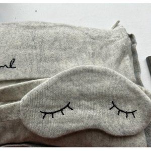 Sleepy Lids Cashmere eye mask and pillow travel set 100% cashmere